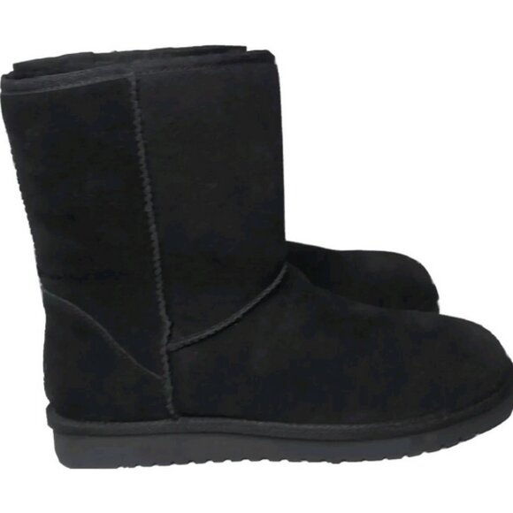 UGG Koolaburra Koola Short Boots Women's Size 11 M Black 1017090 - Picture 1 of 8
